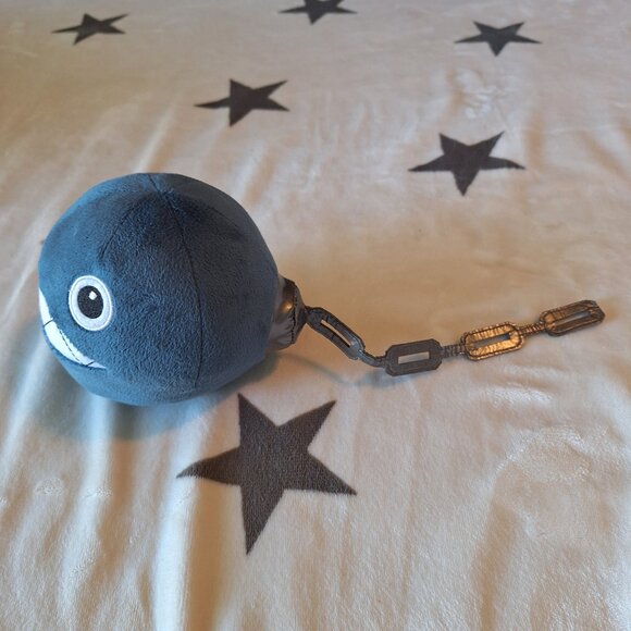 2013 Official Super Mario Bros Chain Chomp Plush Sen-Ei Little Buddy‎ - Picture 3 of 7